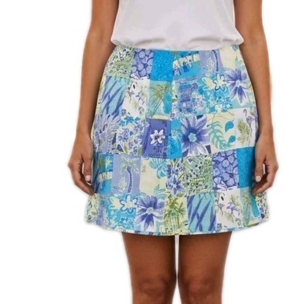 NWT Boston Proper Hawaiian Skirt Boho Chic Coastal Resort Wear RTL $59 SZ 14